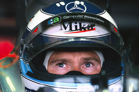 Formel 1-Weltmeister Mika Haekkinen früher